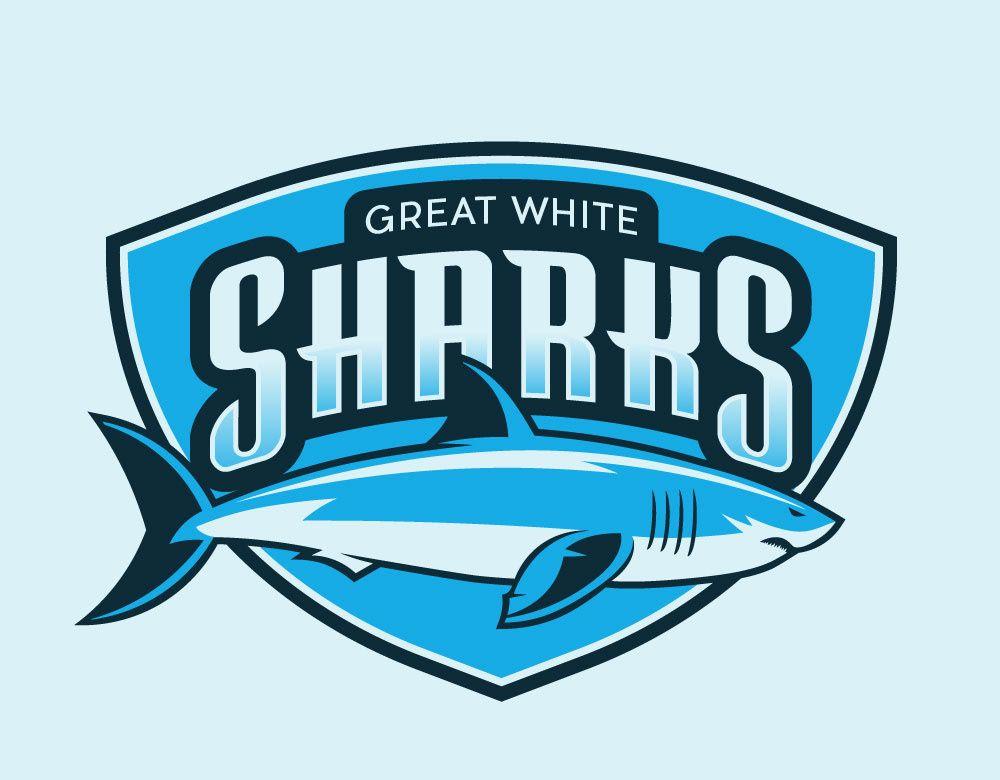 White Shark Logo - jpnandin.com - The Great White Sharks