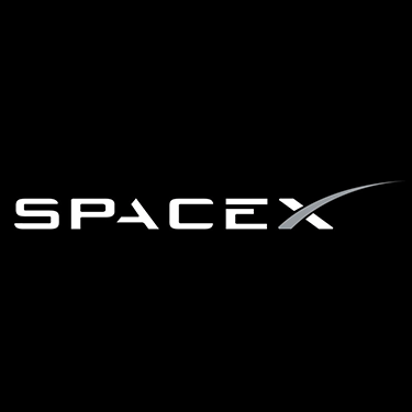 SpaceX Letters Logo - Apply