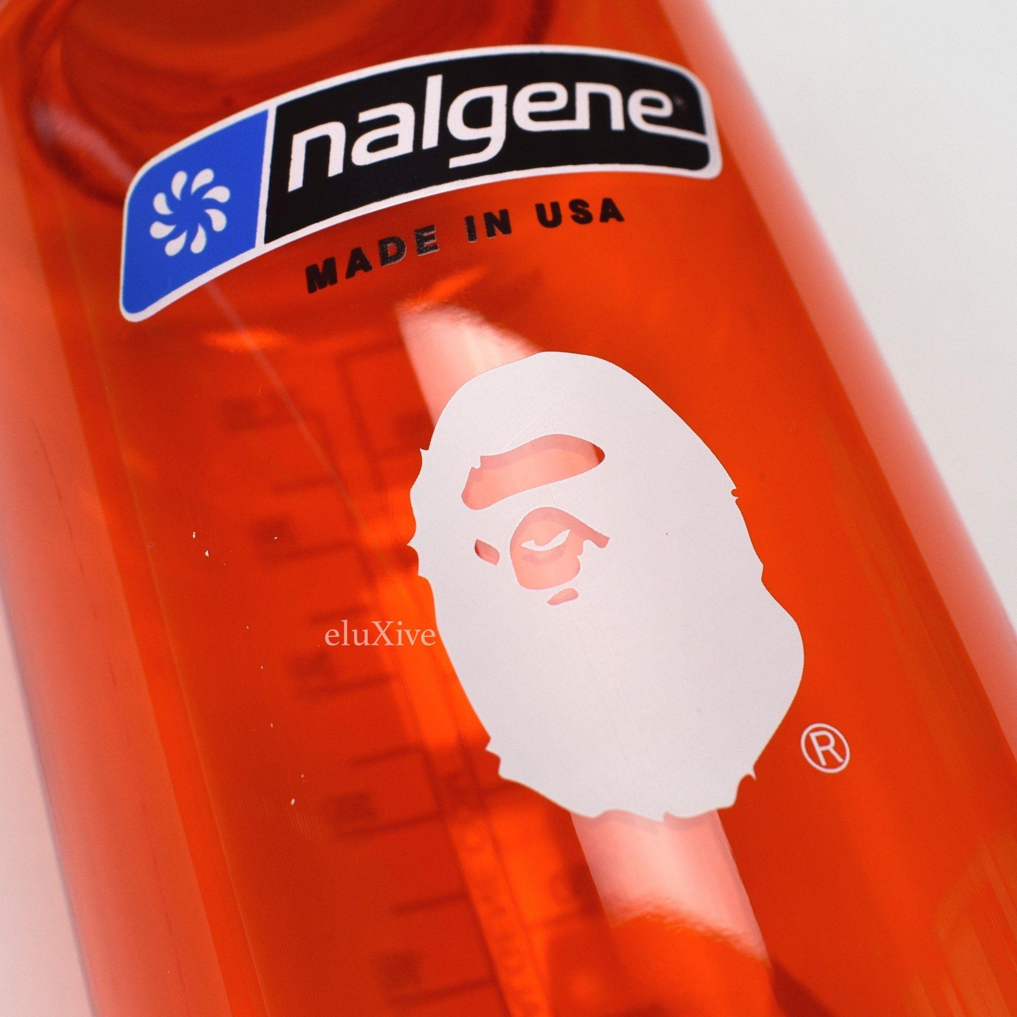 Orange BAPE Logo - Bape x Nalgene - Logo Water Bottle (Orange) – eluXive