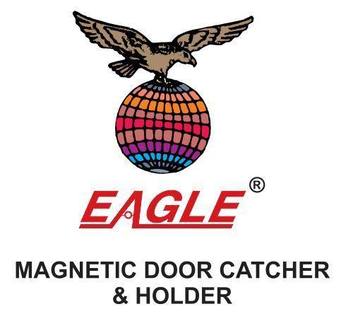 Eagle Brand Logo - Eagle Brand Door Holder, Nickel, Sadguru Plastic