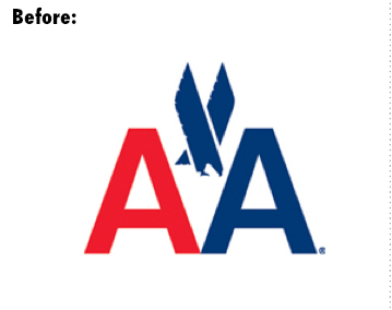 Eagle Brand Logo - American Airlines Decapitates The Eagle In Its Brand New Logo ...