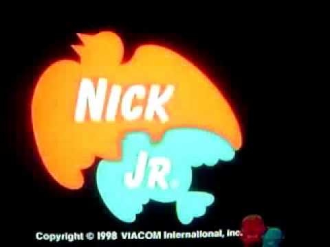 Nick Jr Blue's Clues Logo - Nick Jr. Productions Logo (1998)