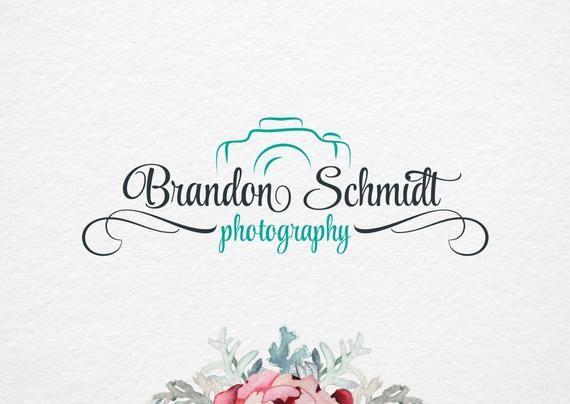Camera Photography Logo - Hand drawn Photography logo Premade Photography Logo Design