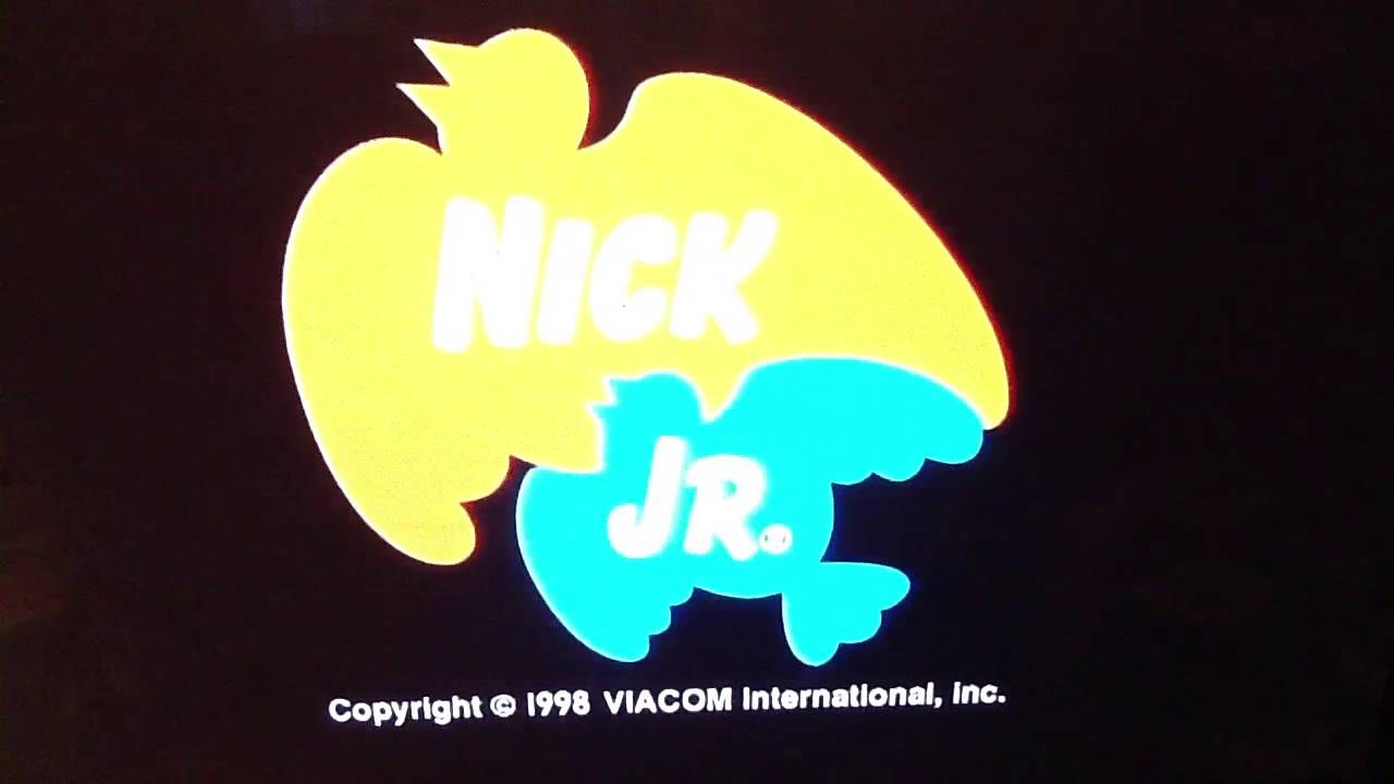 Nick Jr Blue's Clues Logo - Nick Jr Birds Logo (1998)