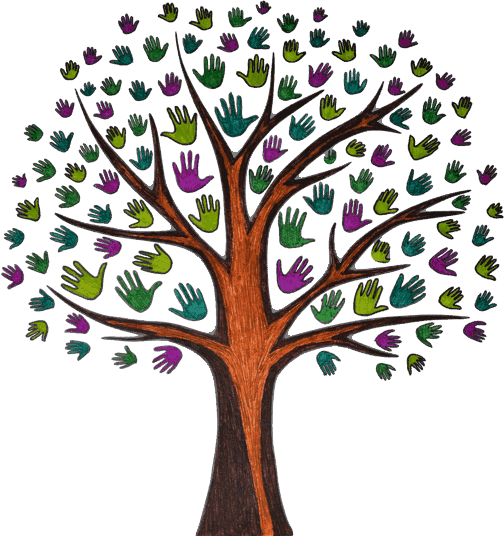 Community Tree Logo - Community friends