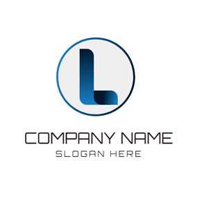 Circle L Logo - Free L Logo Designs | DesignEvo Logo Maker