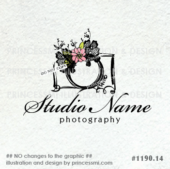 Camera Photography Logo - lace bow and camera logo design, photography logo, photographer logo ...