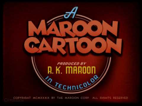 A Maroon Cartoon Logo - Vintage Intros – Maroon Cartoons (Part one) - YouTube