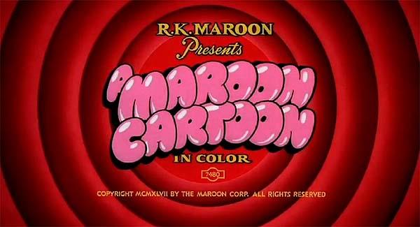 A Maroon Cartoon Logo - Cartoon Picture for Somethin's Cookin' (1947)