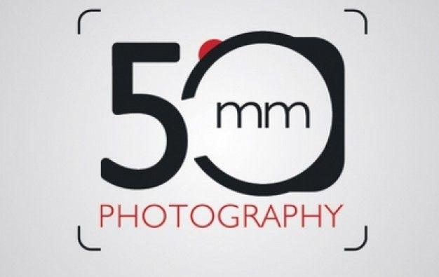 Camera Photography Logo - Photography logo 50 mm with camera Vector | Free Download