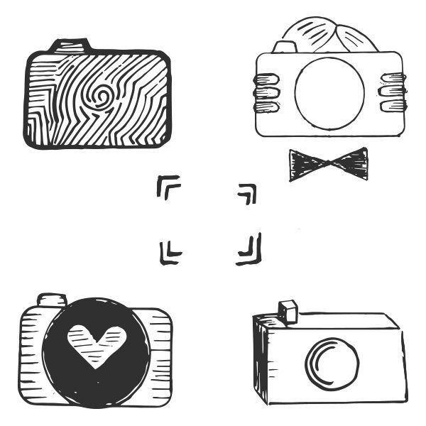 Camera Photography Logo - Camera Photography Logo Set. Camera Logo Collections