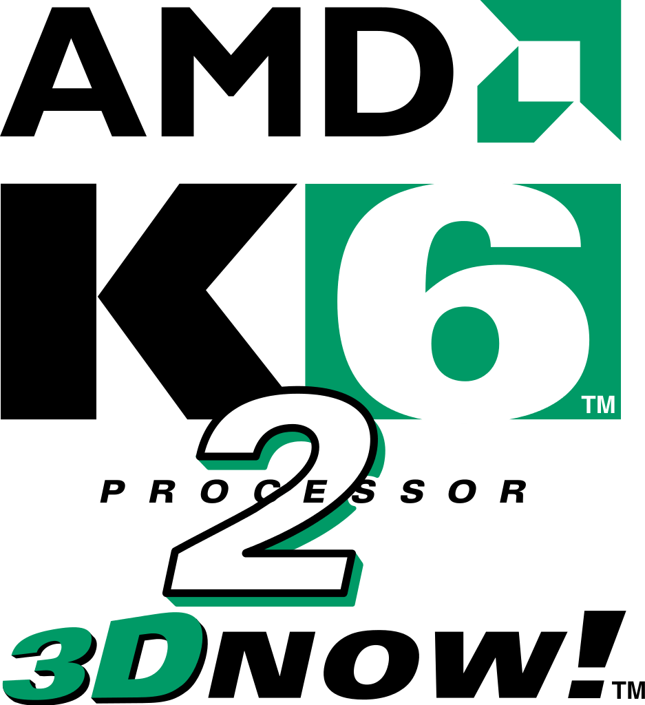 Old AMD Logo - AMD K6-2
