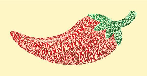 Chile Pepper Logo - Give it Away - Red Hot Chili Peppers on Behance