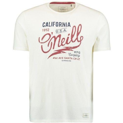 Clothing Mfg Logo - O'Neill Logo T Shirt In Powder White. O'Neill Clothing