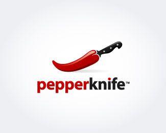 Chile Pepper Logo - Pepper Knife Designed by Immo0~ | BrandCrowd