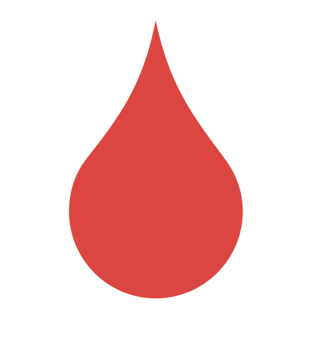 Blood Drop Logo - Blood drop plain.svg