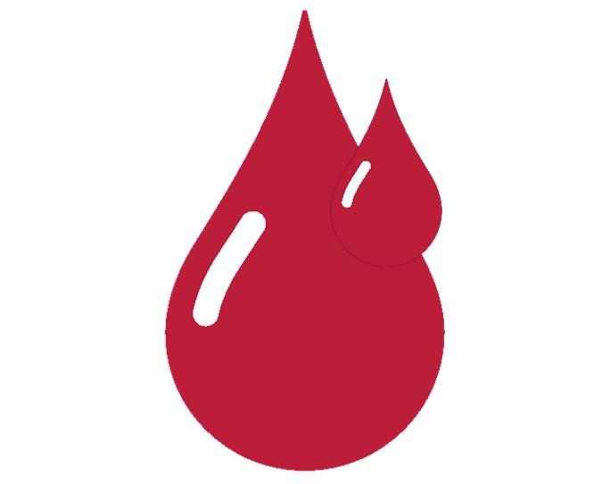 Blood Drop Logo - Michigan Blood Education