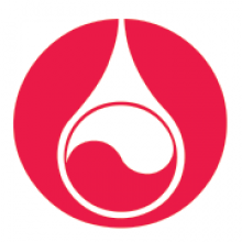 Blood Drop Logo - Scott County Employee Blood Drive. Scott County, Iowa