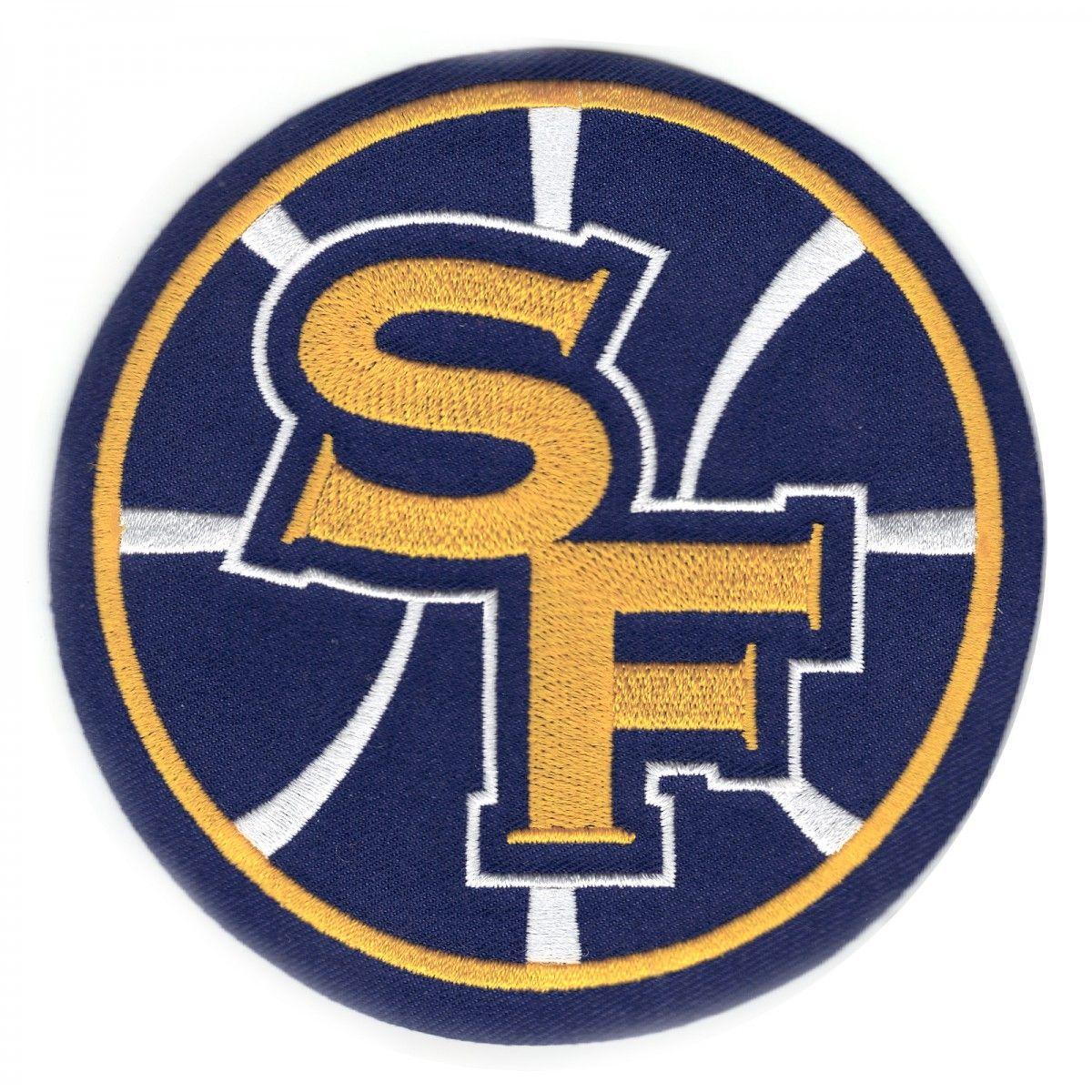 Blue and Yellow Round Logo - Golden State Warriors Secondary SF Round Logo Patch