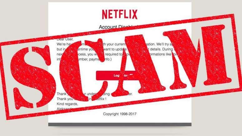 Netflix Current Logo - New scam targets Netflix users to get personal information