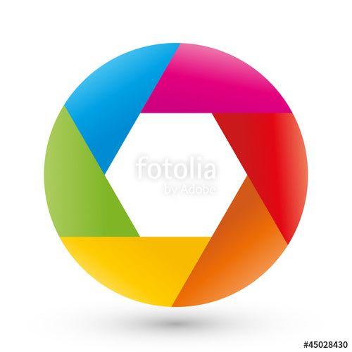 Colorful Circle Logo - Colorful Business Logo Circle Stock image and royalty