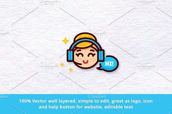 Helper Logo - Lil Helper - little helper logo ~ Logo Templates ~ Creative Market