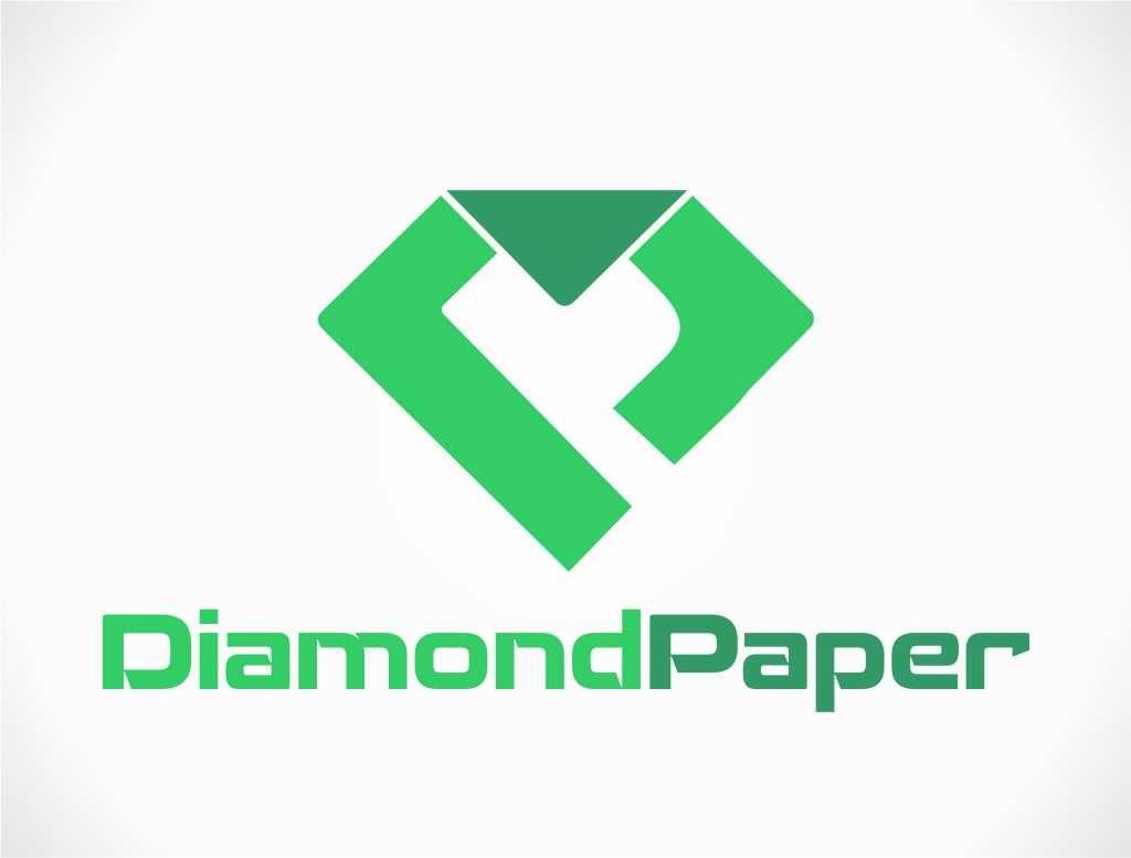 Paper Company Logo - Environment Logo Design for DP Logo, Diamond Paper Company name