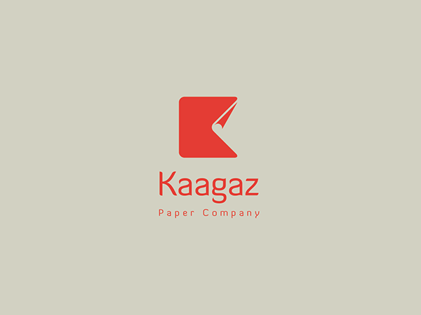 Paper Company Logo - KAAGAZ logo design, branding on Behance