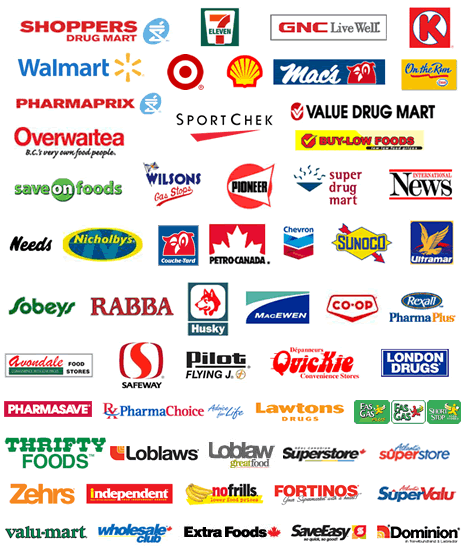 Popular Retail Store Logo - Convenience Stores Canada | Minimart Project | Logos, Retail, Signage