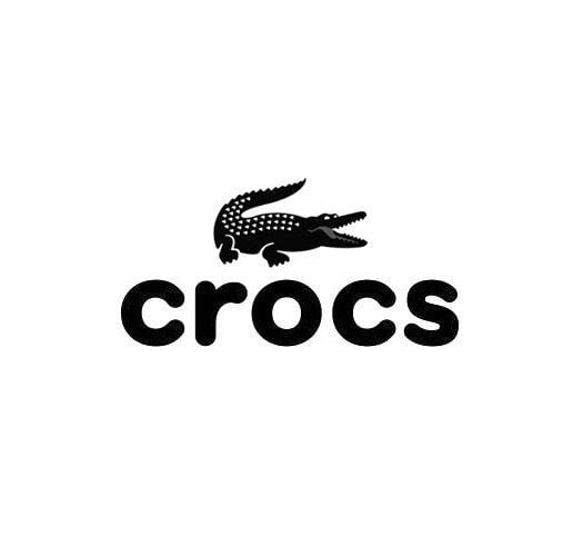 Crocs Logo - Fashion, Shoes and luxury logo mash up - Crocs, Lee, Ugg, Jaguar ...