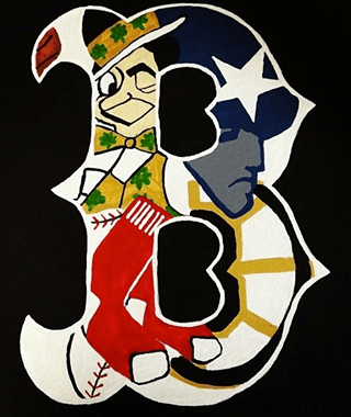 Boston Team Logo - Boston Sports! :) Love the graphics, but 2 out of the 4 teams, I