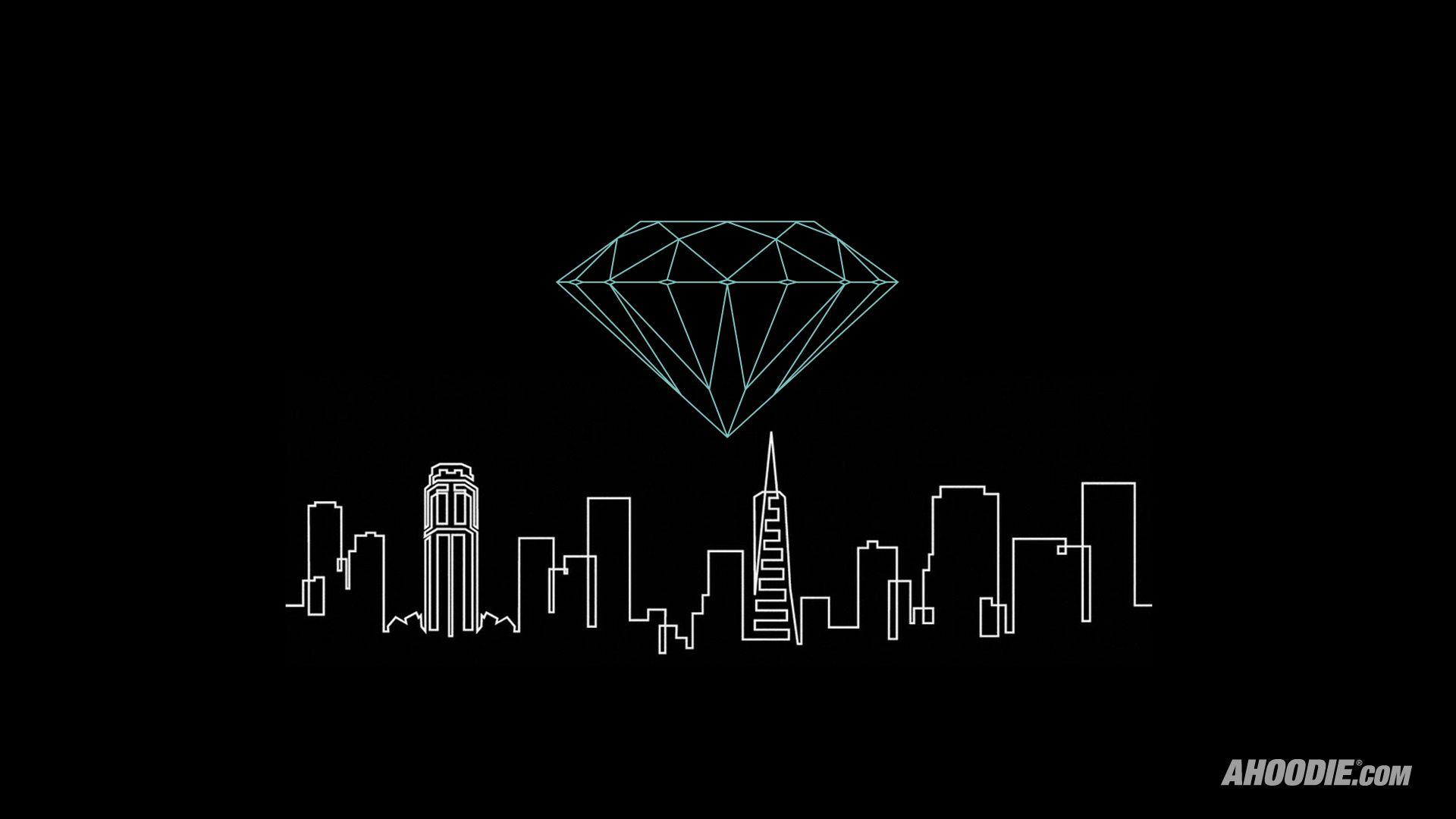 Dark Diamond Logo - Diamond Logo Wallpaper