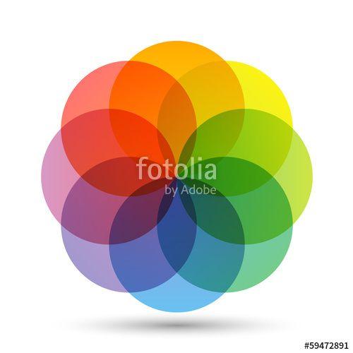 Colorful Circle Logo - Logo Transparent Circles Stock Image And Royalty Free