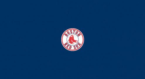 Boston Team Logo - Boston Red Sox MLB Team Logo Billiard Cloth