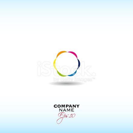 Colorful Circle Logo - Colorful Circle Logo Design Stock Vector