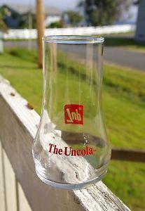 Seven Up Logo - UP 7up Clear Tall Drinking Glass Cup Red Logo The Uncola Seven Up