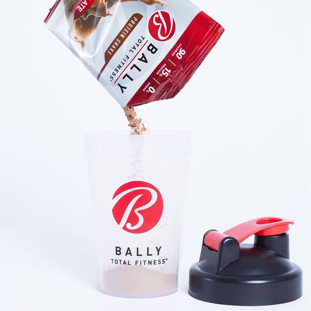 Bally Total Fitness Logo - 12oz Shaker Cup - BPA Free Protein Shaker - Bally Total Fitness®