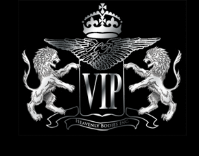 Black VIP Logo - Socialite VIP logo design - 48HoursLogo.com