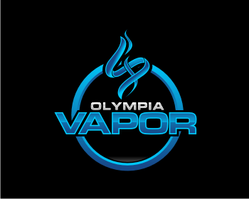 Vapor Logo - Logo design entry number 166 by logosaya. Olympia Vapor logo contest