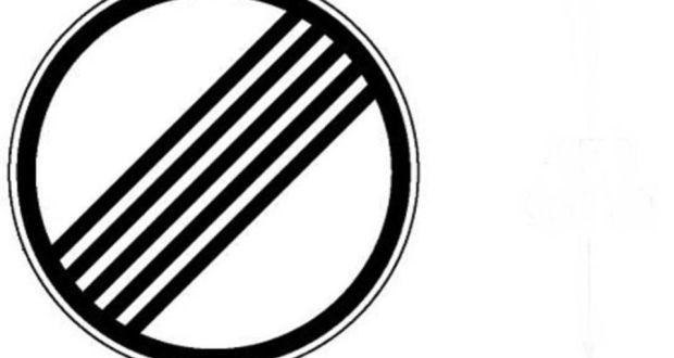 Black and White Lines Logo - Only half local authorities put up speed limit signs by deadline