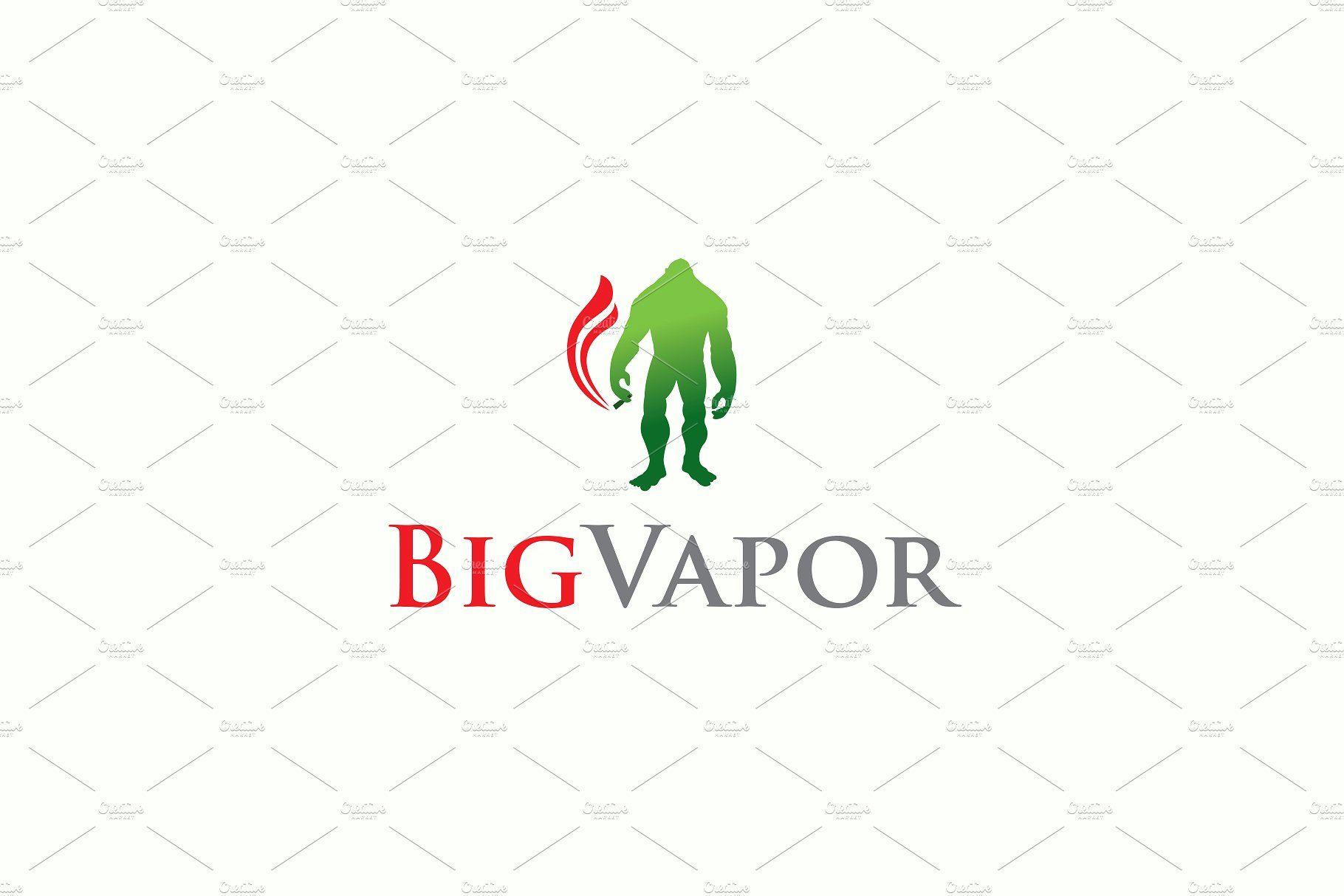 Vapor Logo - Big Vapor Logo Logo Templates Creative Market