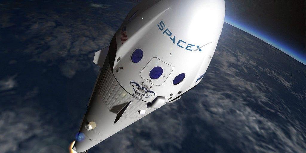 SpaceX Logo - Logos of Elon Musk's Brands: Tesla, SpaceX and The Boring Company ...