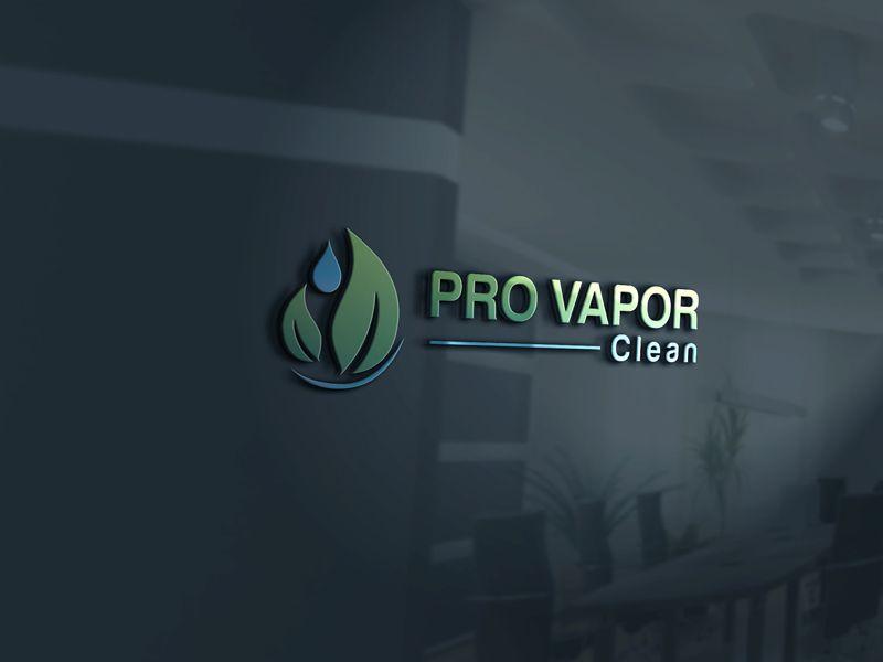 Vapor Logo - Professional Logo Designs. Cleaning Service Logo Design Project