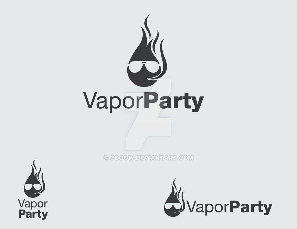 Vapor Logo - Vapor Party Logo