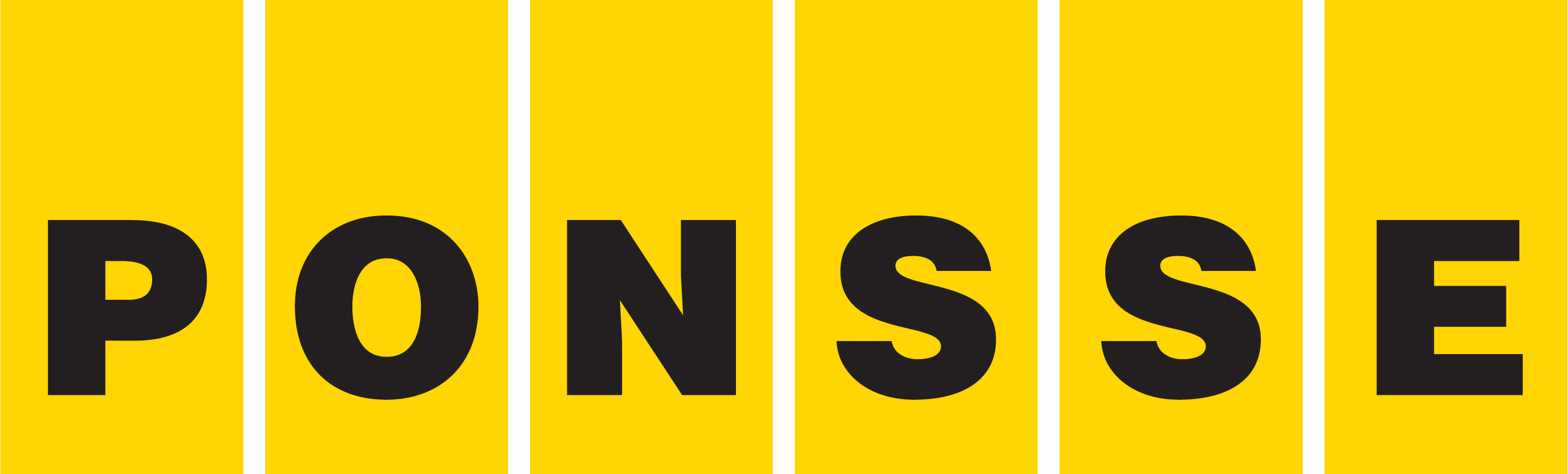 White Yellow Logo - For web use - Logos - Media - Ponsse.com