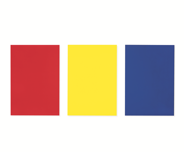 Red and Yellow Square Logo - Learn how Ellsworth Kelly changed abstract art | Art | Agenda | Phaidon