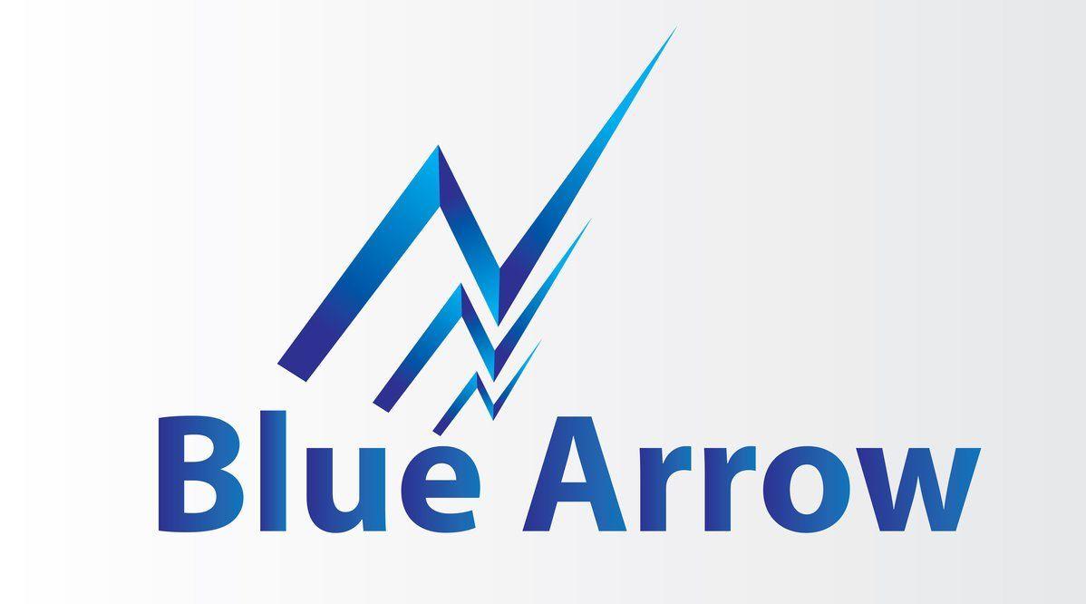 Blue Arrow Football Logo - Blue Arrow Football Logo
