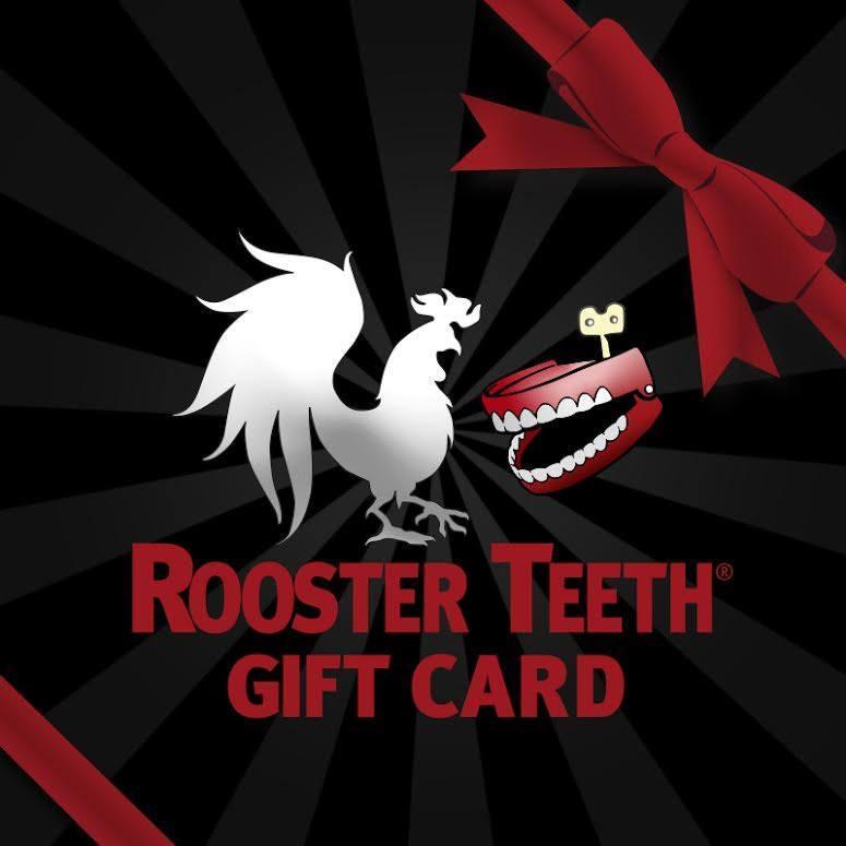 Rooster Teeth Logo - Rooster Teeth Store Gift Card - Select Amount