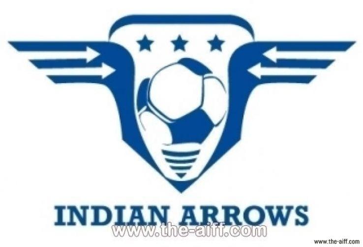 Blue Arrow Football Logo - Indian Arrows logo launched