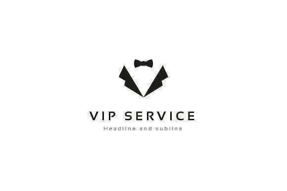 Black VIP Logo - VIP service logo. ~ Logo Templates ~ Creative Market